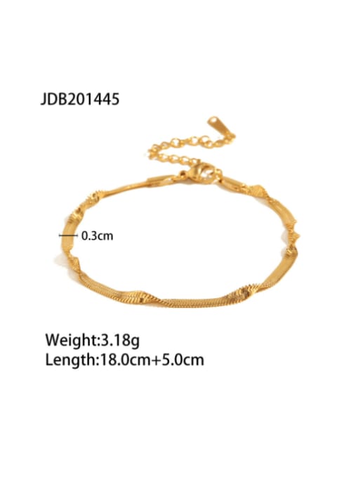 JDB201445 Stainless steel Geometric Minimalist Bracelet
