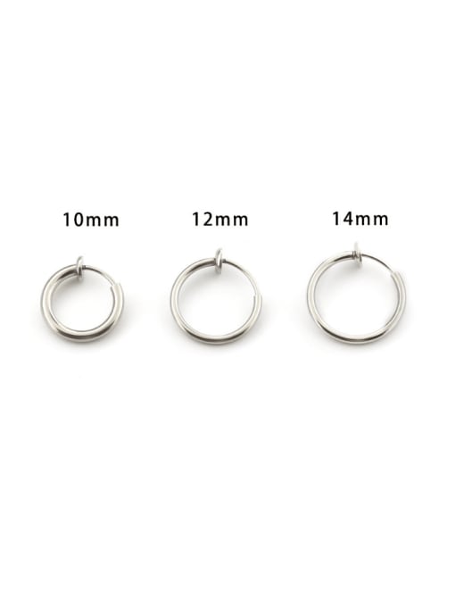 BELII Stainless steel Geometric Minimalist Single Earring 2