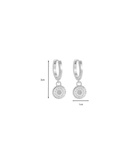 Clioro Brass Geometric Trend Stud Earring 3
