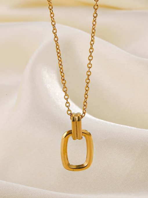J$L  Steel Jewelry Stainless steel Geometric Minimalist Necklace 1