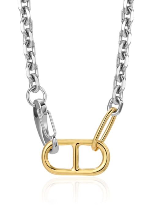 SN21031021 Stainless steel Geometric Trend Necklace