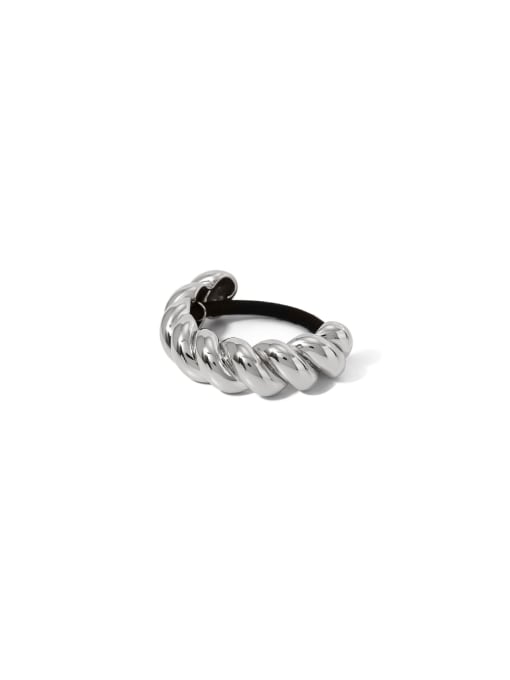 J&D Trend Geometric Stainless steel Hair Rope 0