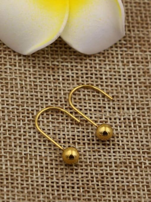 K.Love Titanium Ball Minimalist Hook Earring 3