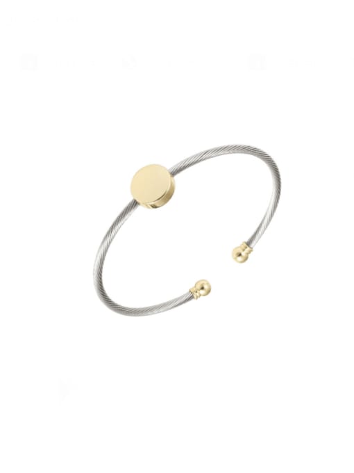 White Gold Perforated Pill Bracelet Stainless steel Hip Hop C Shape Ring Earring And Bracelet Set