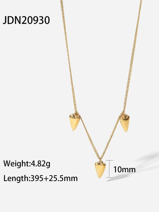 JDN20930 Stainless steel Heart Minimalist Necklace
