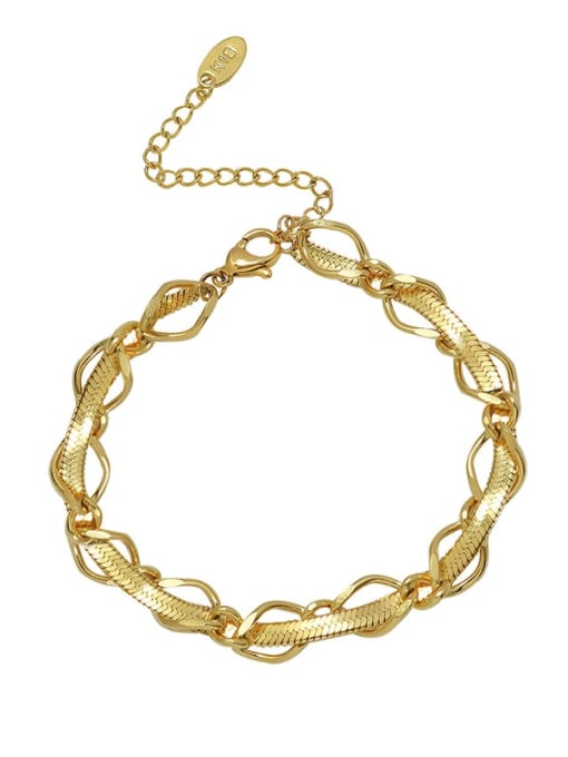 E278 gold bracelet 15 +5cm Titanium Steel Hip Hop Irregular Braclete and Necklace Set