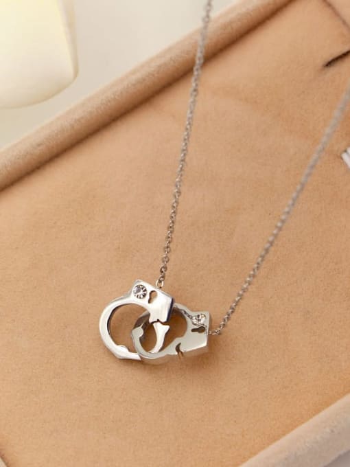 K.Love Titanium Locket Dainty Necklace 2