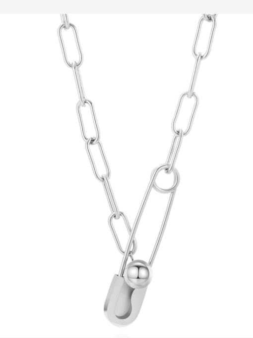 SN21052613S Stainless steel Geometric Trend Necklace