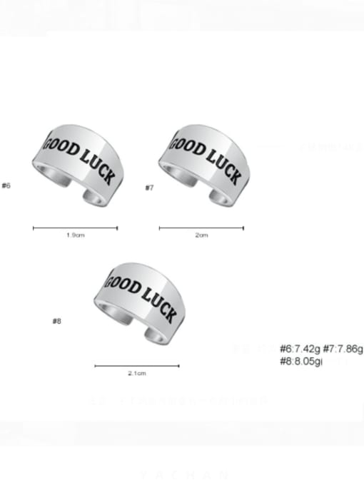 YAYACH Stainless steel Geometric Minimalist Band Ring 1