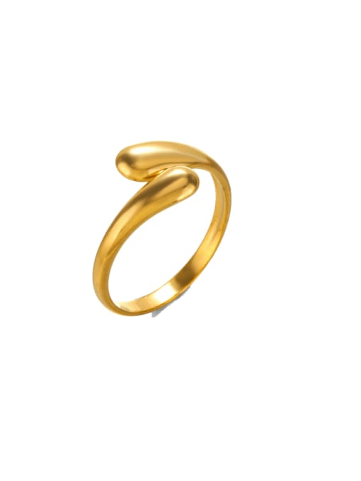 J$L  Steel Jewelry Stainless steel Irregular Minimalist Stackable Ring 0