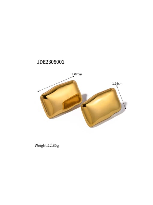 JDE2308001 Stainless steel Geometric Trend Stud Earring
