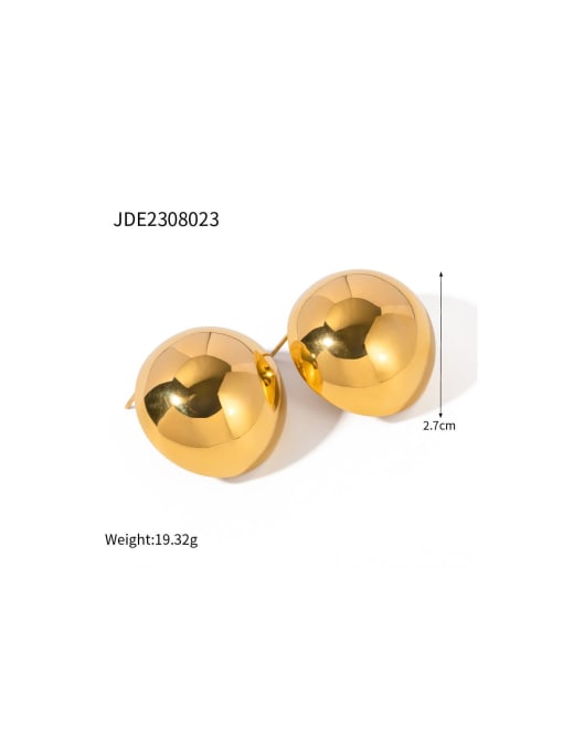 JDE2308023 Stainless steel Geometric Trend Stud Earring