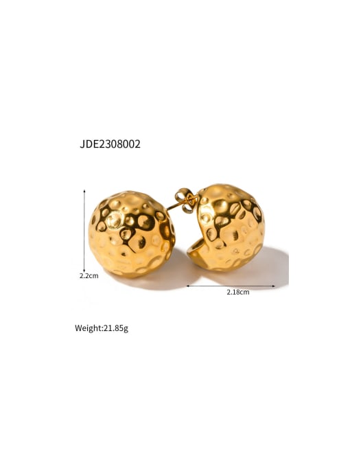 JDE2308002 Stainless steel Geometric Trend Stud Earring