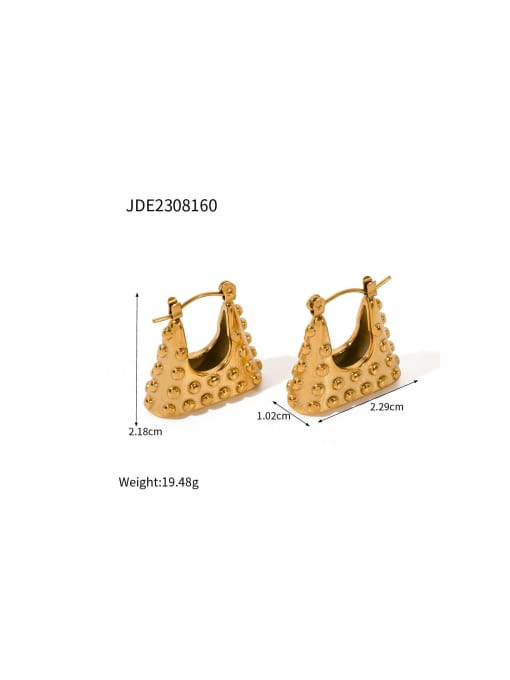 J&D Stainless steel Geometric Trend Stud Earring 3