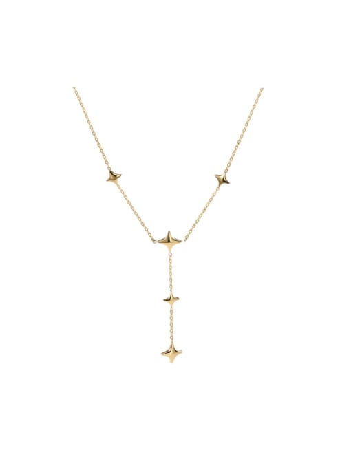 YAYACH Dainty Star Stainless steel Earring and Necklace Set
