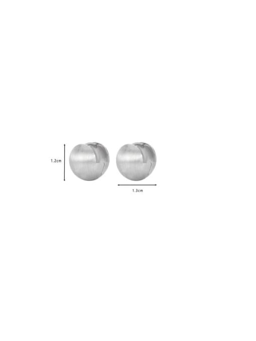 Clioro Brass Geometric Trend Stud Earring 2