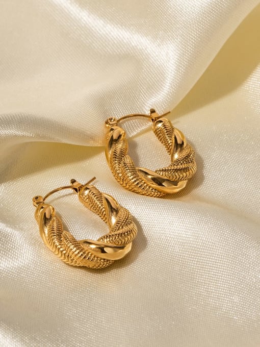 J&D Stainless steel Geometric Trend Stud Earring 2