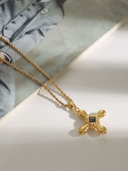 J&D Stainless steel Cross Hip Hop Regligious Necklace 3