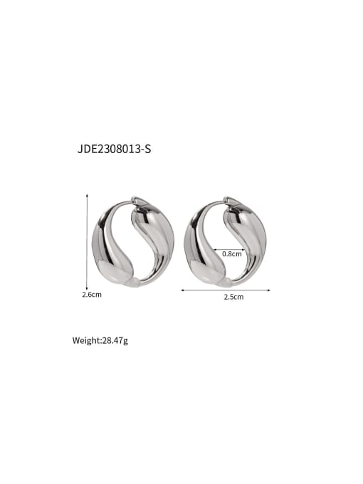 JDE2308013 S Stainless steel Geometric Trend Stud Earring