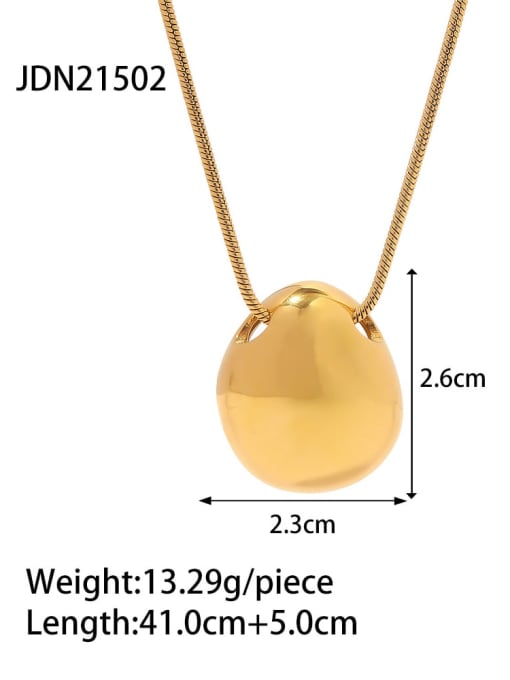 JDN21502 Stainless steel Geometric Minimalist Necklace