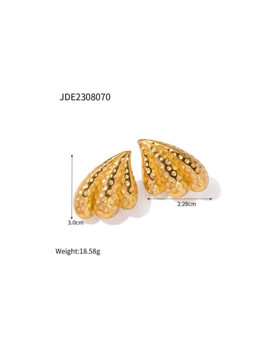 JDE2308070 Stainless steel Geometric Trend Stud Earring
