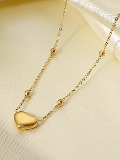 J&D Stainless steel Heart Minimalist Necklace 3