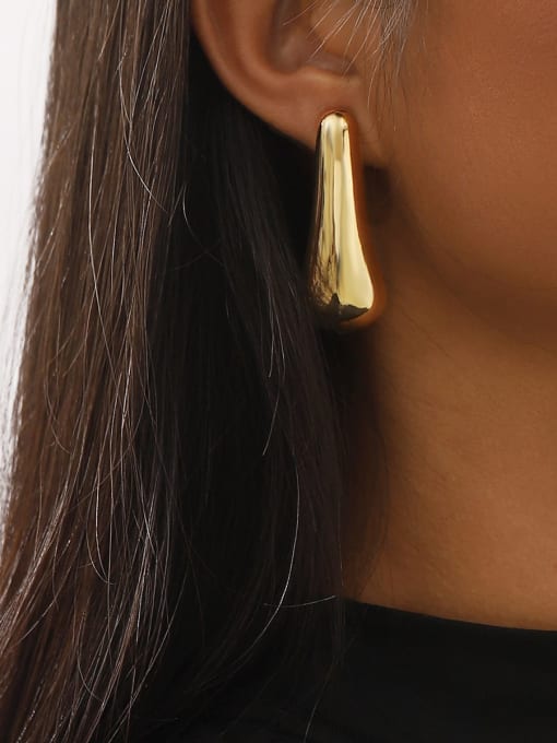 MeiDi-Jewelry Alloy Geometric Trend Stud Earring 1