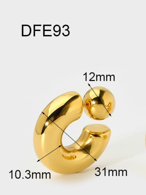 J&D Stainless steel Round Hoop Earring 2