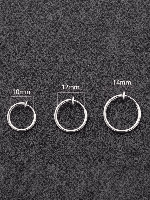 BELII Stainless steel Geometric Minimalist Single Earring 4