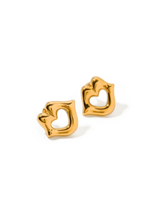 J&D Stainless steel Mouth Hip Hop Stud Earring 0