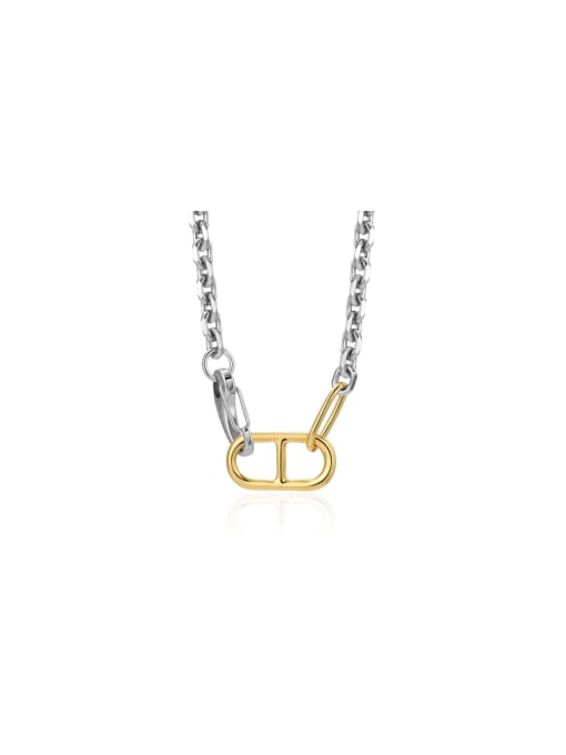 YAYACH Stainless steel Geometric Trend Necklace