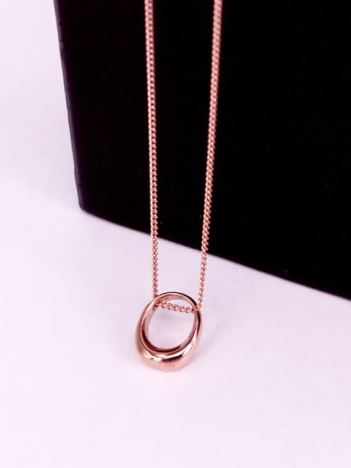 K.Love Titanium Steel Geometric Minimalist Necklace 3