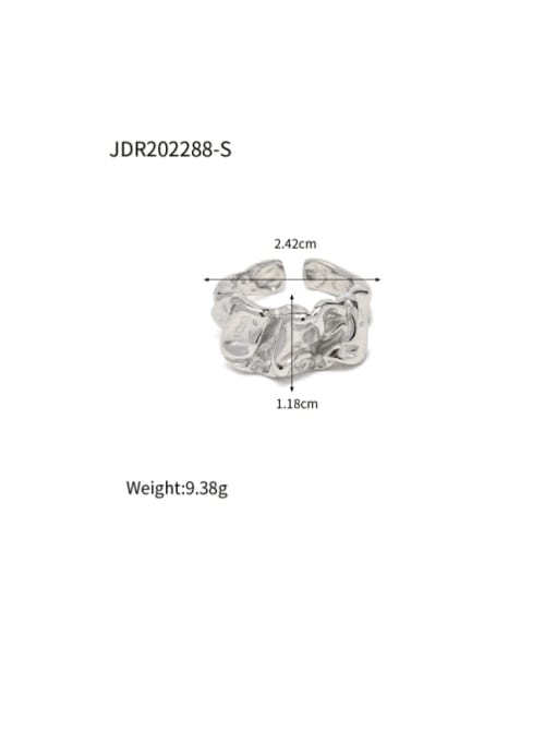 JDR202288  Steel Stainless steel Geometric Hip Hop Stud Earring