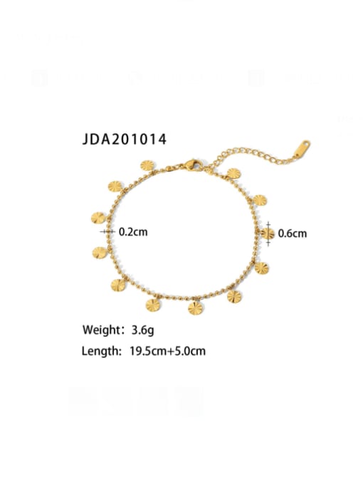 JDA201014 Stainless steel Cross Minimalist Bracelet