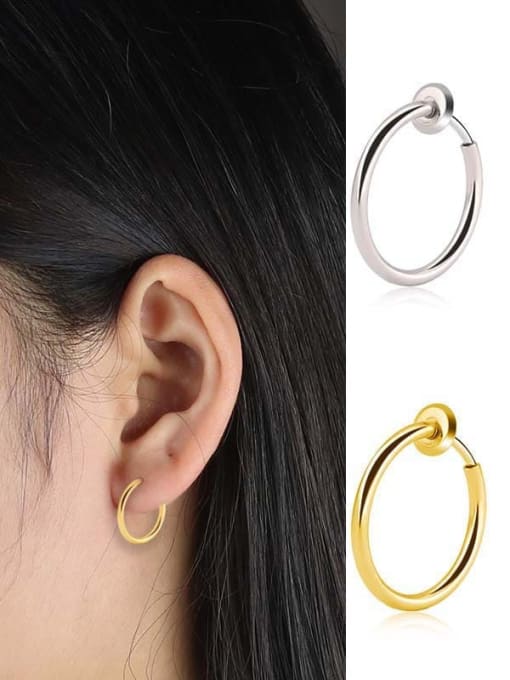BELII Stainless steel Geometric Minimalist Single Earring 1