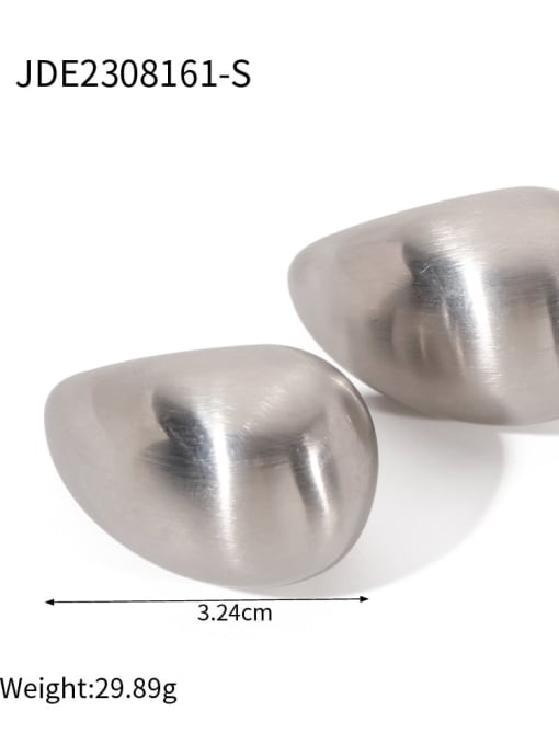 JDE2308161 S Stainless steel Geometric Trend Stud Earring