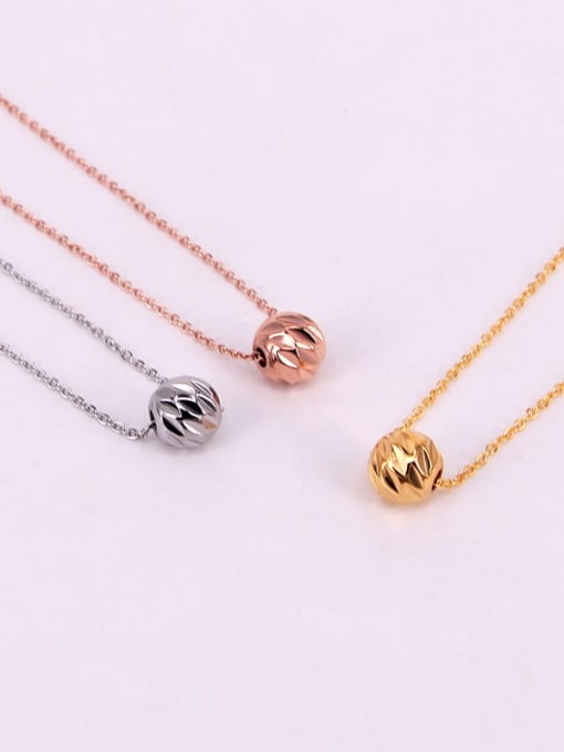 K.Love Titanium Ball Minimalist Necklace 2