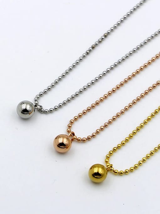 K.Love Titanium Ball Trend Necklace 0