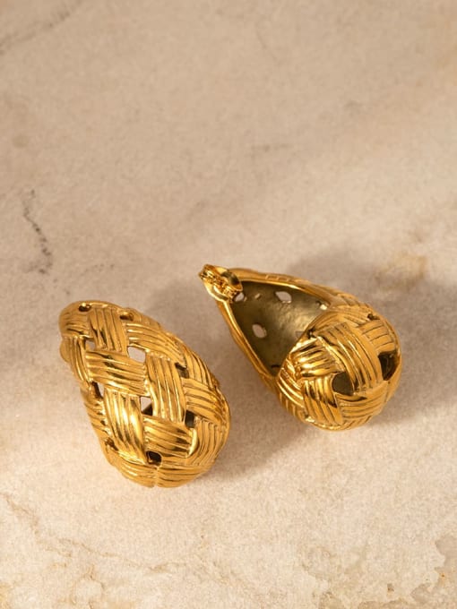 J&D Stainless steel Geometric Trend Stud Earring 2