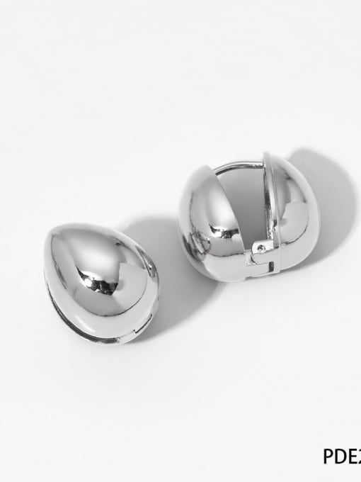 Steel Droplet Earrings PDE2279 Stainless steel Heart Trend Stud Earring