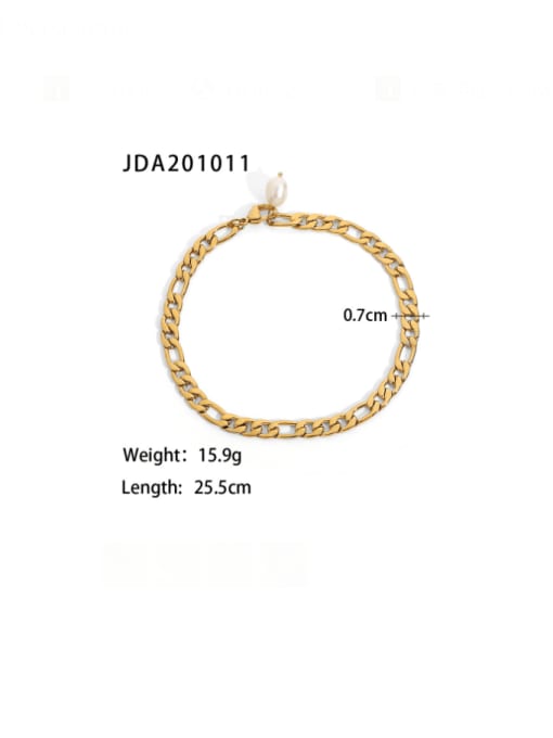 JDA201011 Stainless steel Cross Minimalist Bracelet