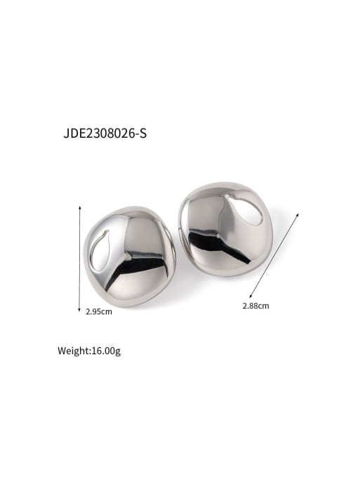 JDE2308026 S Stainless steel Geometric Trend Stud Earring