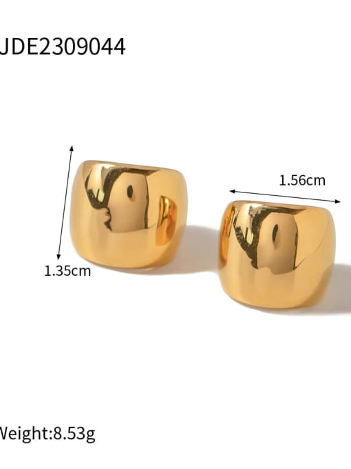 JDE2309044 Stainless steel Geometric Trend Clip Earring