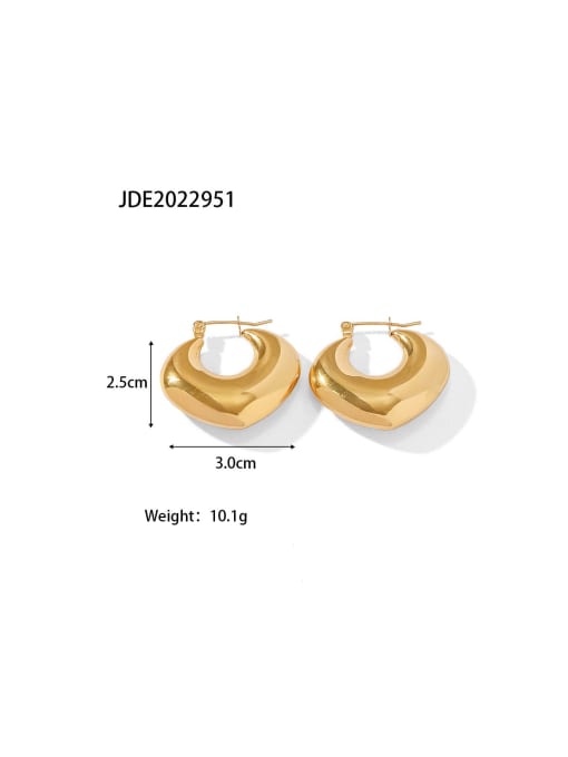 JDE2022951 Stainless steel Geometric Trend Stud Earring