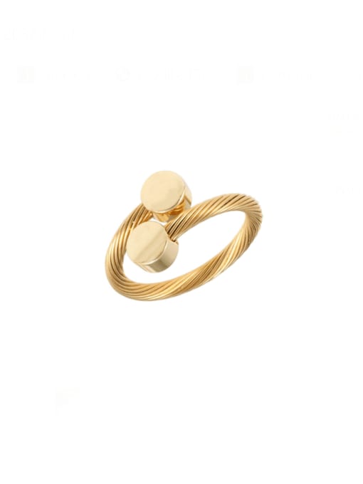 Golden Pill Ring Stainless steel Hip Hop C Shape Ring Earring And Bracelet Set