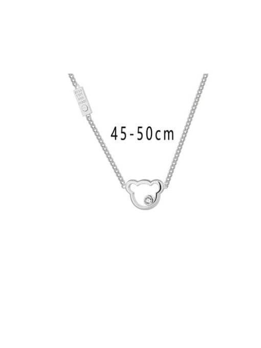 Clioro Brass Heart Trend Necklace 3