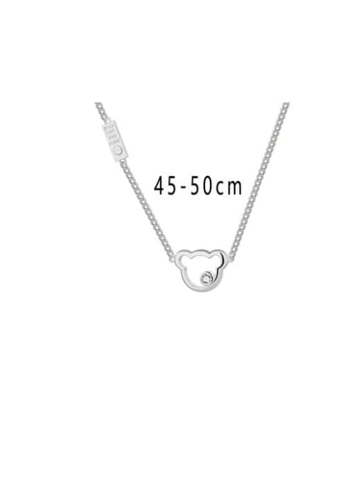 QJM Brass Heart Trend Necklace 3