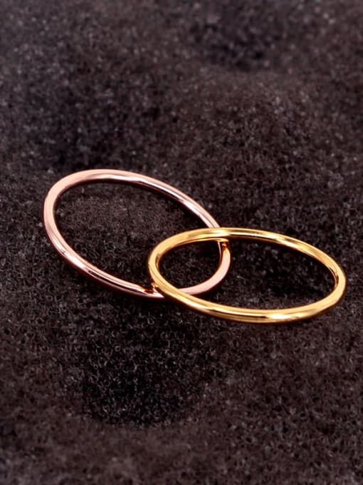 K.Love Titanium Geometric Minimalist Band Ring 1