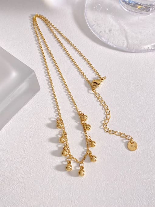 Golden CDK350 Stainless steel Tassel Trend Tassel Necklace