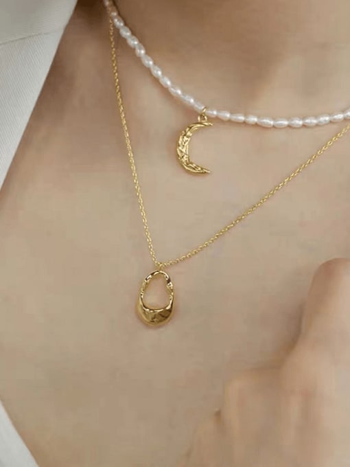 YAYACH ins wind hollow gourd-shaped pendant necklace 1